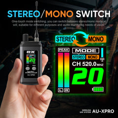 AU-XPro Wireless In-Ear-Monitoring System