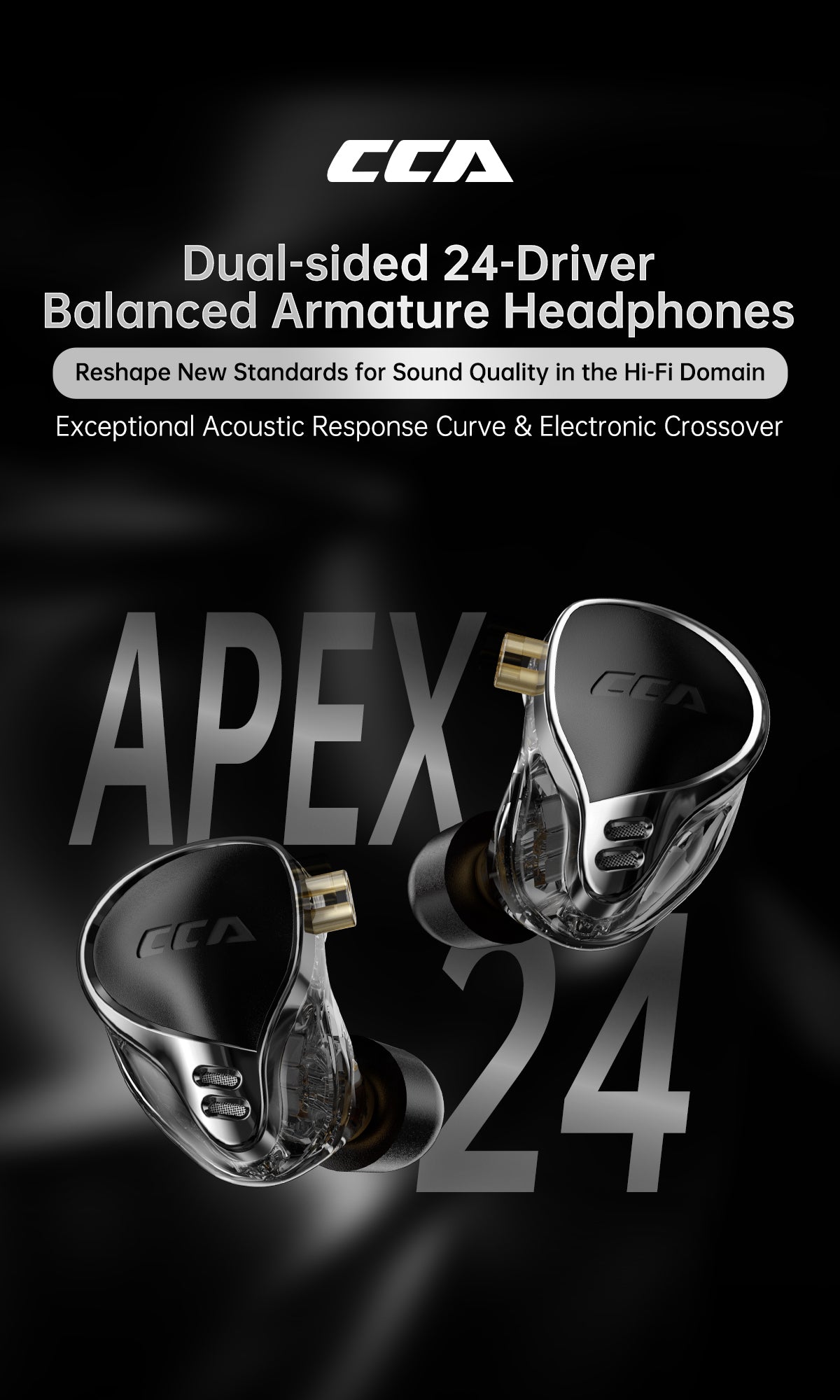 CCA APEX 24 - In-Ear Monitors