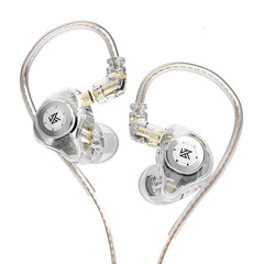 KZ EDX Pro In-Ear Monitors Crystal