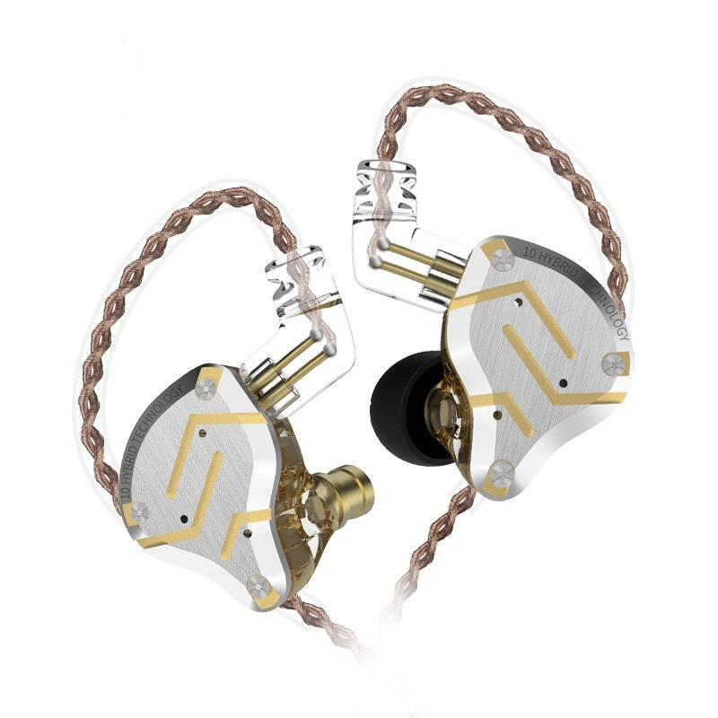 KZ ZS10 Pro In-Ear Monitors Glare Gold