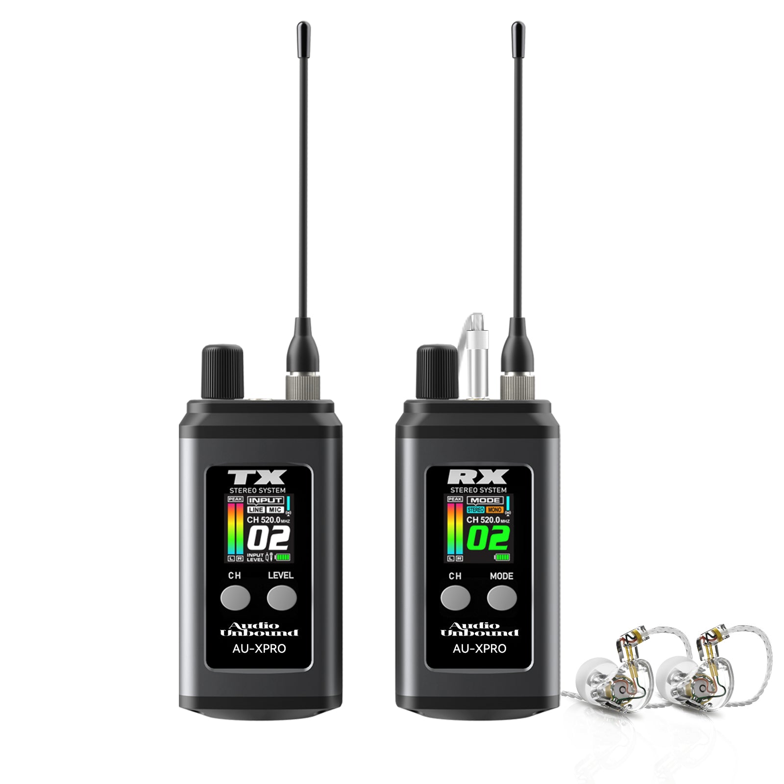 AU-XPro Wireless In-Ear-Monitoring System